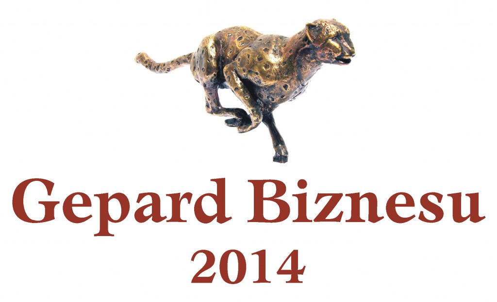 Logo promocyjne Gepard Biznesu 2014